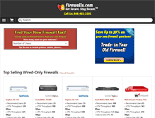 Tablet Screenshot of firewalls.com